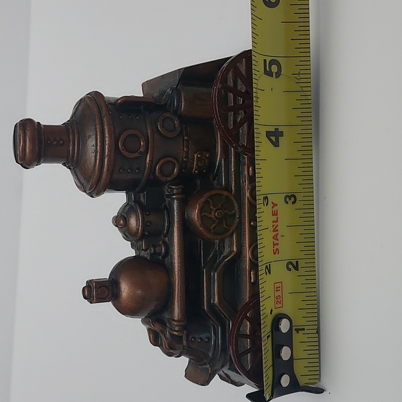 Vintage 1974 Banthrico Steam Engine Coin Bank - Picture 7 of 9